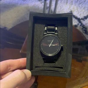 Nixon Cannon all black watch